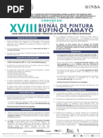 Convocatoria Bienal Tamayo XVIII