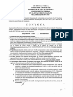 Convocatoria Adscripcion Fisica Federal