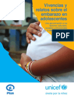 Vivencias y Relatos Sobre El Embarazo en Adolescentes 1