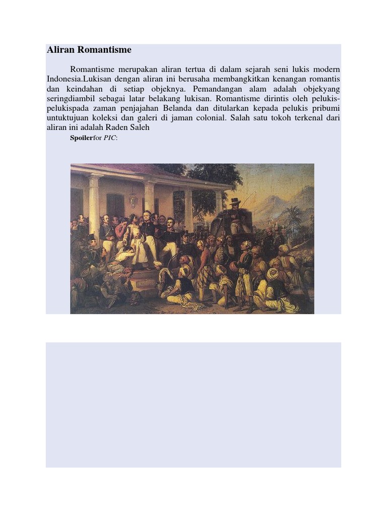 6600 Gambar Aliran Romantisme HD
