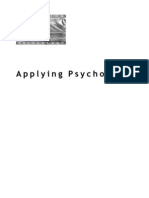 Applying Psychology Edited by Nicky Brace and Helen Westcott - The Open University (2002)