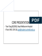 Core Presentations Template Cover