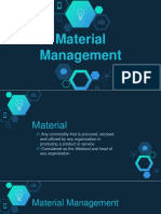 Material Management: Group 2