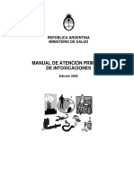 Manual De Atención Primaria De Intoxicaciones –Ministerio de Salud Argentina Edición 2002.pdf