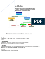 Formas Activas Del Cloro