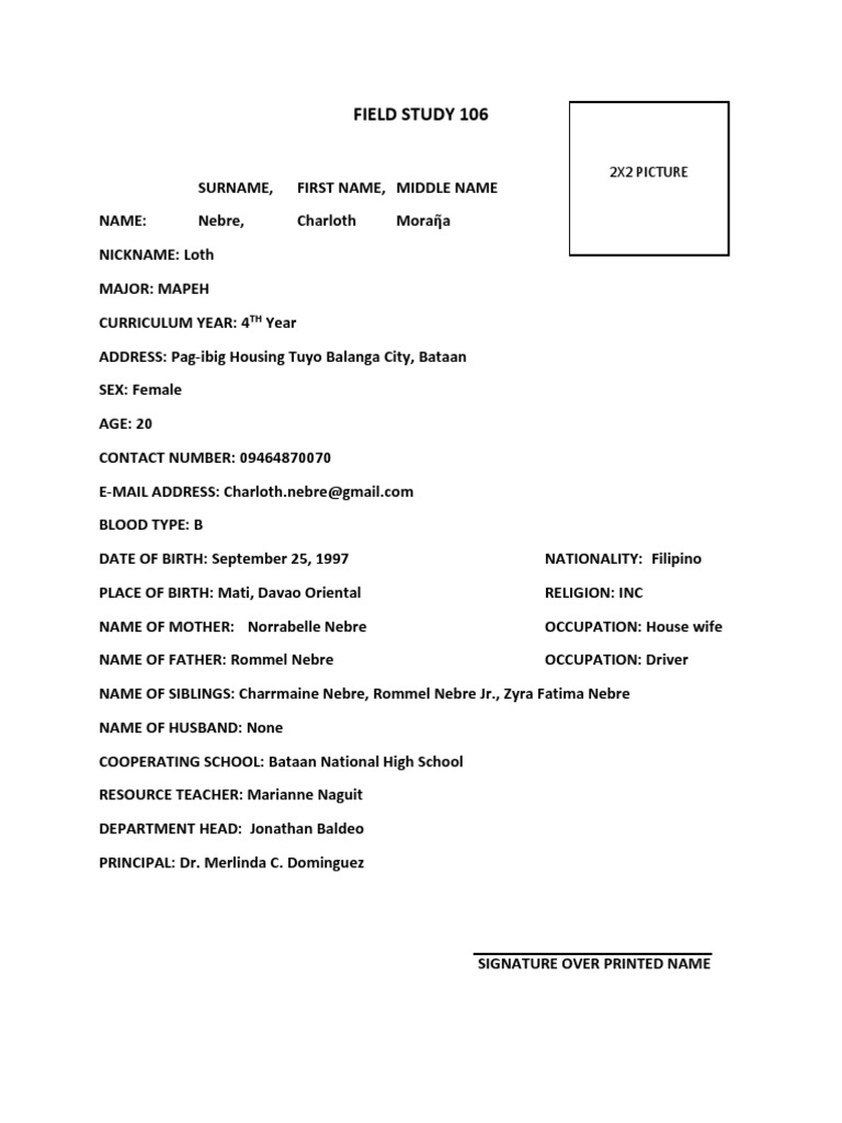FS 106 Charloth | PDF
