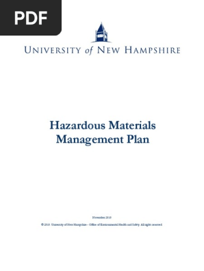 Hazardous Pdf Resource Conservation And Recovery Act
