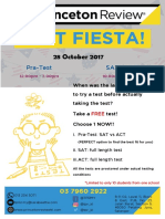 Test Fiesta!: 28 October 2017