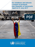 HCReportVenezuela 1April-31July2017 EN PDF