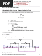 Analog Mixed Signal Group Wiki - SignalsAndSystems - Mason's Gain Rule