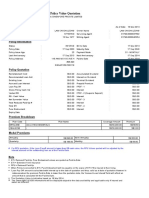 AIA Policy Quotation For L534344520