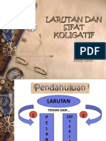 Larutan Dan Sifat Koligatif