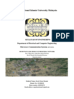 Microwave radiolink design 