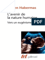 Jürgen Habermas-L’Avenir de La Nature Humaine _ Vers Un Eugénisme Libéra