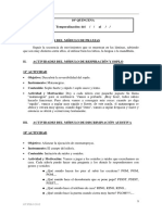 Programación 10ª Quincena