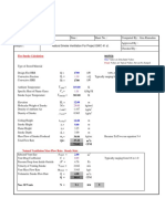 Design Calculation Sheet: Date: Sheet No.: Project No.: 1203 Computed By: Alaa Ramadan Approved By: Checked by