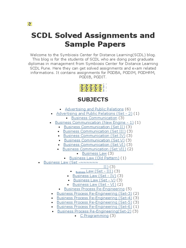 How to pass scdl assignments image