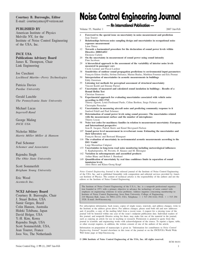 1_1 Noise Academic Journal