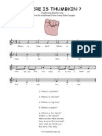 Traditionnel - Where Is Thumbkin PDF