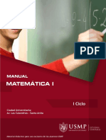 Manual Matemática