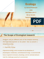 Understanding Ecology Through Levels of Biological Organization