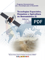 Tecnologias Espaciales Desastres y Agricultura en Iberoamerica i