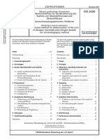 (VDI 2456-2004-11) - Messen Gasförmiger Emissionen - Referenzverfahren Für Die Bestimmung Der Summe Von Stickstoffmonoxid Und Stickstoffdioxid - Ionenchromatographisches V