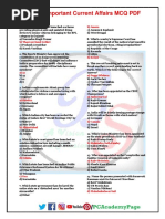 600 Current Affairs 2017 MCQ PDF