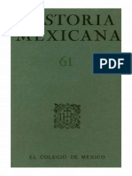 Historia Mexicana 061 Volumen 16 Numero 1 PDF