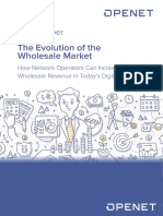 WP 133 Openet Evolution of the Wholesale Market (1)