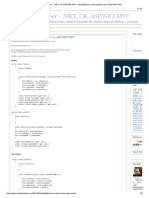 Hungry Developer - .NET, C#, ASP.net MVC_ Submitting Form With Partial View in ASP