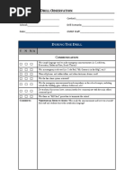 AORN Fire Drill Scenarios Guide | PDF | Surgery | Anesthesia
