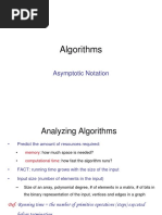 1 Asymptotic Notation - Algorithms (Series Lecture)