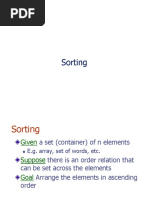 7 Sorting  - Algorithms (series lecture)