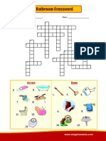 Bathroom Crossword PDF