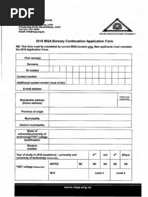 Mqa Continuation Form 2024 - Renae Charlene