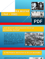 La Dictadura Militar (1968 – 1980)