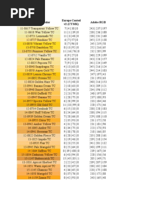 Pantone Tc Color Book Pdf Color Nature