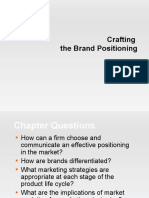 Crafting The Brand Positioning