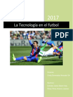 Proyecto de La Tecnologia en El Futbol Soccer Revision Final