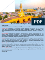 A Poscard From Cartagena Colombia!: Dear Friends