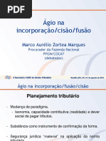 II Seminario Carf 10 d Marco Zortea Agio Na Incorporacao Cisao Fusao