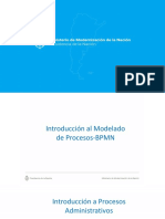 Modernizacion Administrativa Ppt Introduccion Al Modelado de Procesos Bp
