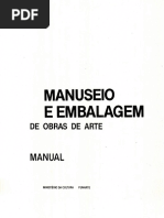 Manuseio e Embalagens de obras de Arte