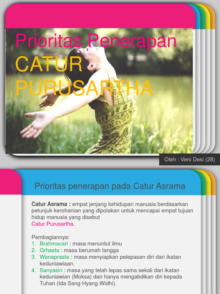 Penerapan Catur Purusa Artha dalam catur asrama dan catur warna