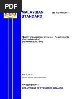 MS Iso 9001 2015 P PDF