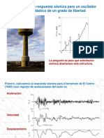 Espectros de Respuesta - Dinamica de Estructuras