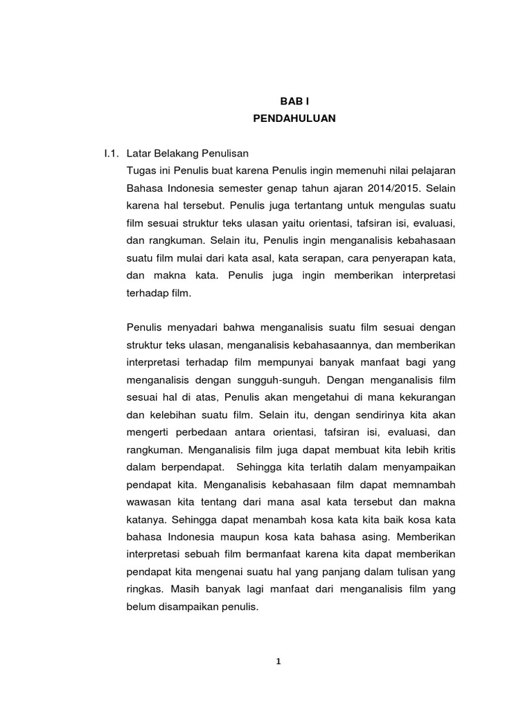 Teks Ulasan Novel 3600 Detik Beserta Strukturnya Terkait