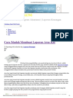 Cara Mudah Membuat Laporan Arus Kas PDF