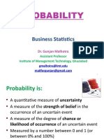 PROBABILITY FUNDAMENTALS